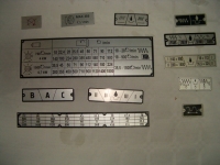 Tabliczki informacyjne do maszyn,